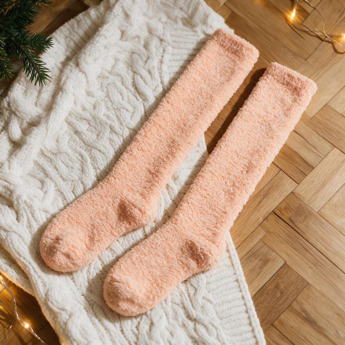 Chaussettes pilou pilou orange - Nuage - Orange