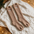 Chaussettes pilou pilou mignonnes - Ourson