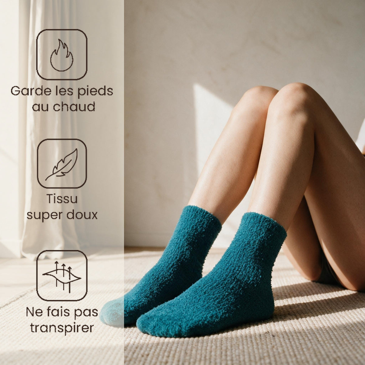 Chaussettes pilou pilou pas cher - Bichon