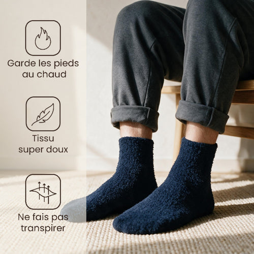 Chaussettes fourrées homme - Braise