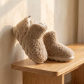 Chaussons bottines pilou pilou - Moufle - Beige