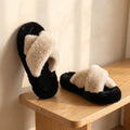Chaussons claquettes pilou femme - Réglisse