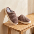 Chaussons pilou pilou antidérapants - Praline - Marron