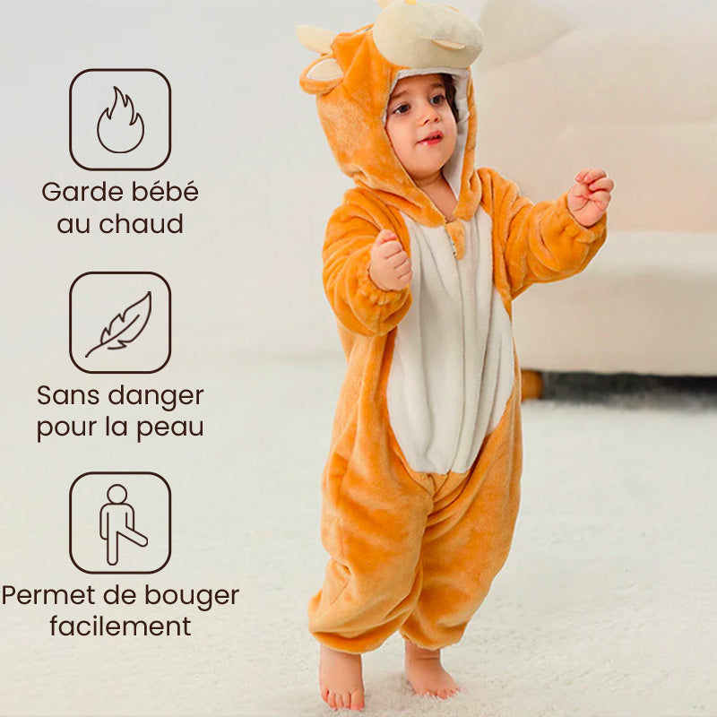 Pilou pilou bébé fille - Marguerite - Vache