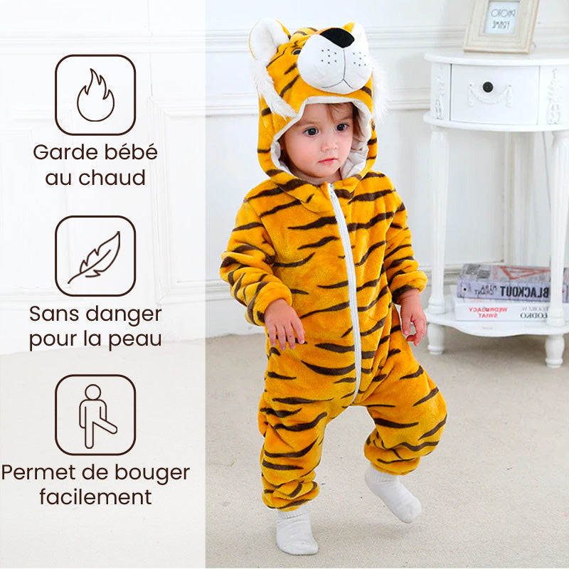 Pilou pilou bébé tigre - Moustache - Tigre