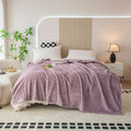 Plaid tout doux rose - Berceuse - Rose Poudré