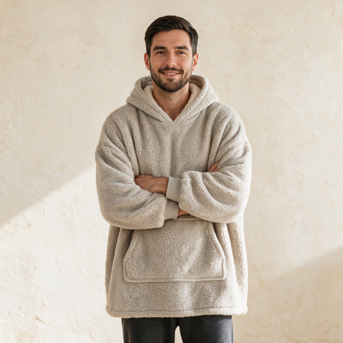 Pull Pilou Pilou Blanc - Câlin - Beige