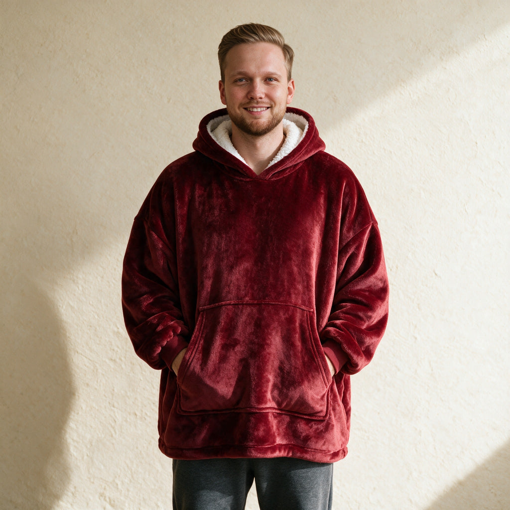 Pull Polaire Pilou Pilou - Câlin - Rouge