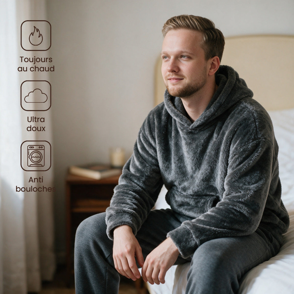 Pull molletonné homme - Chouchou