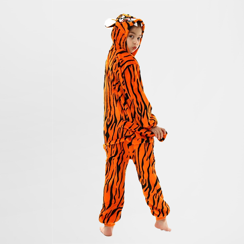 Pyjama pilou pilou tigre pour fille - Moustache - Tigre