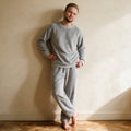 Pyjama pilou pilou adulte - Pantouflard - Gris Clair