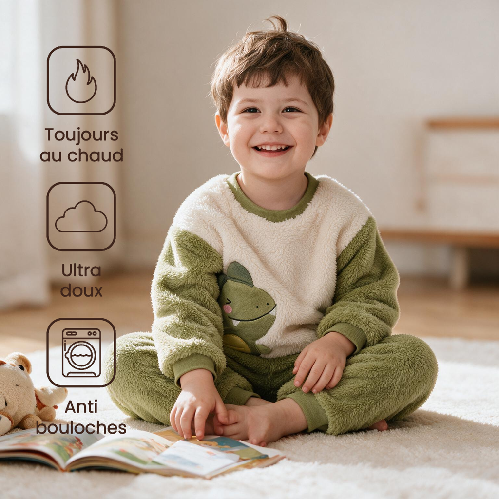Pyjama pilou pilou dinosaure - Coucou - Dinosaure