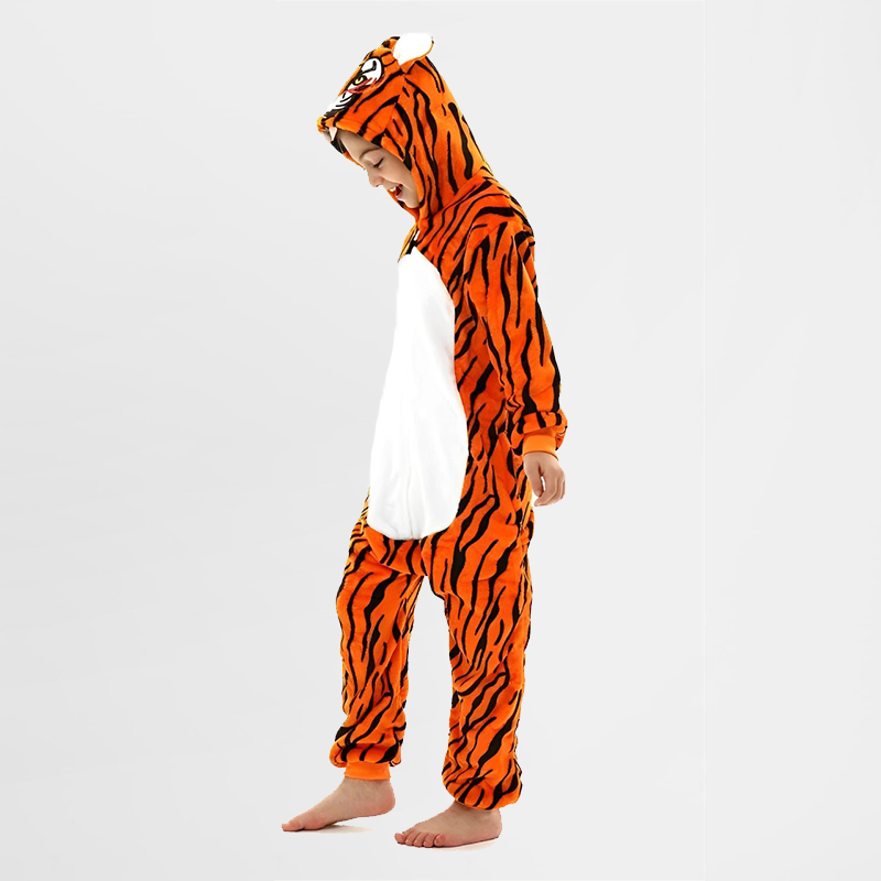 Pyjama pilou pilou tigre pour fille - Moustache - Tigre