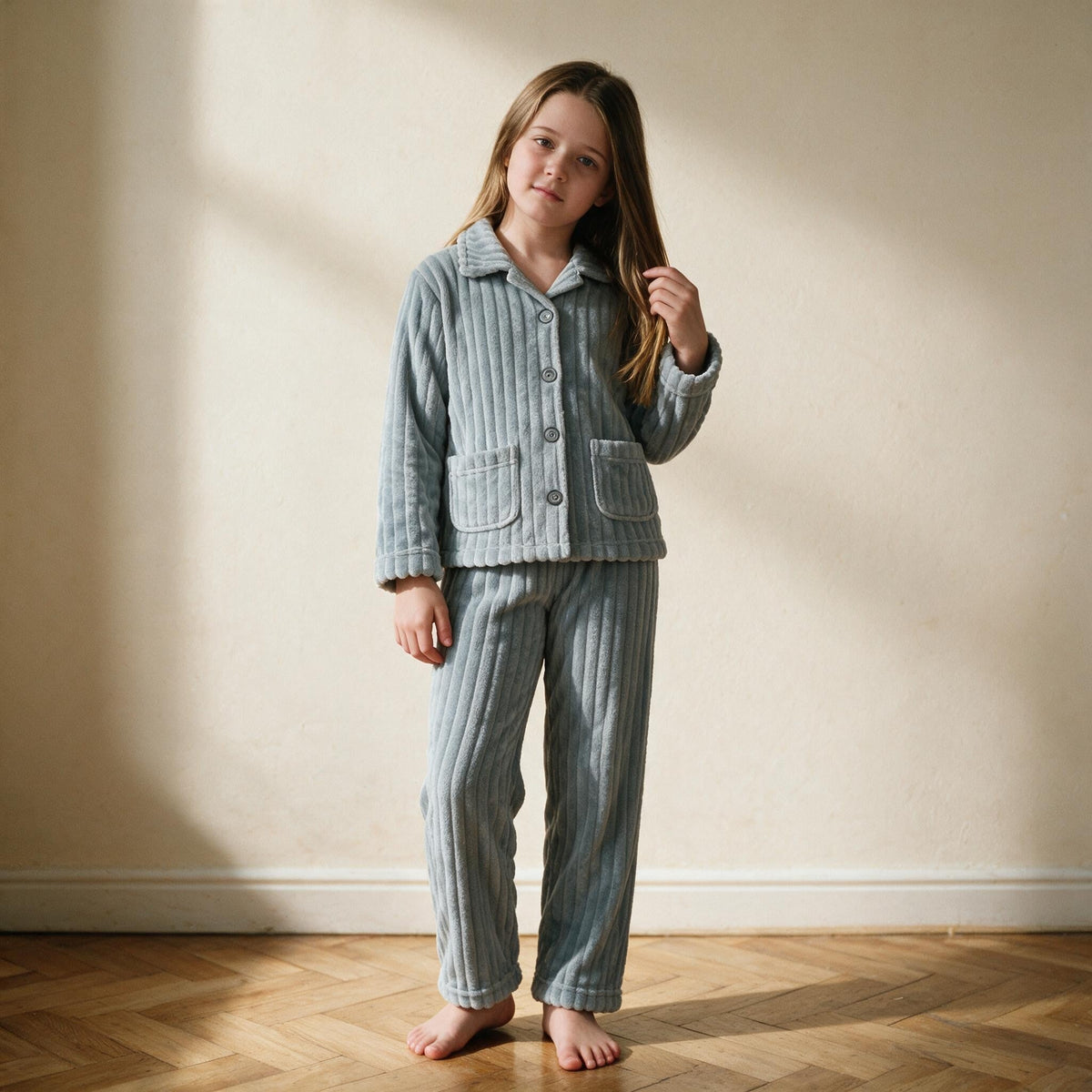 Pyjama pilou pilou gris - Choupette - Gris