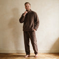 Pyjaveste homme - Marmotte - Marron
