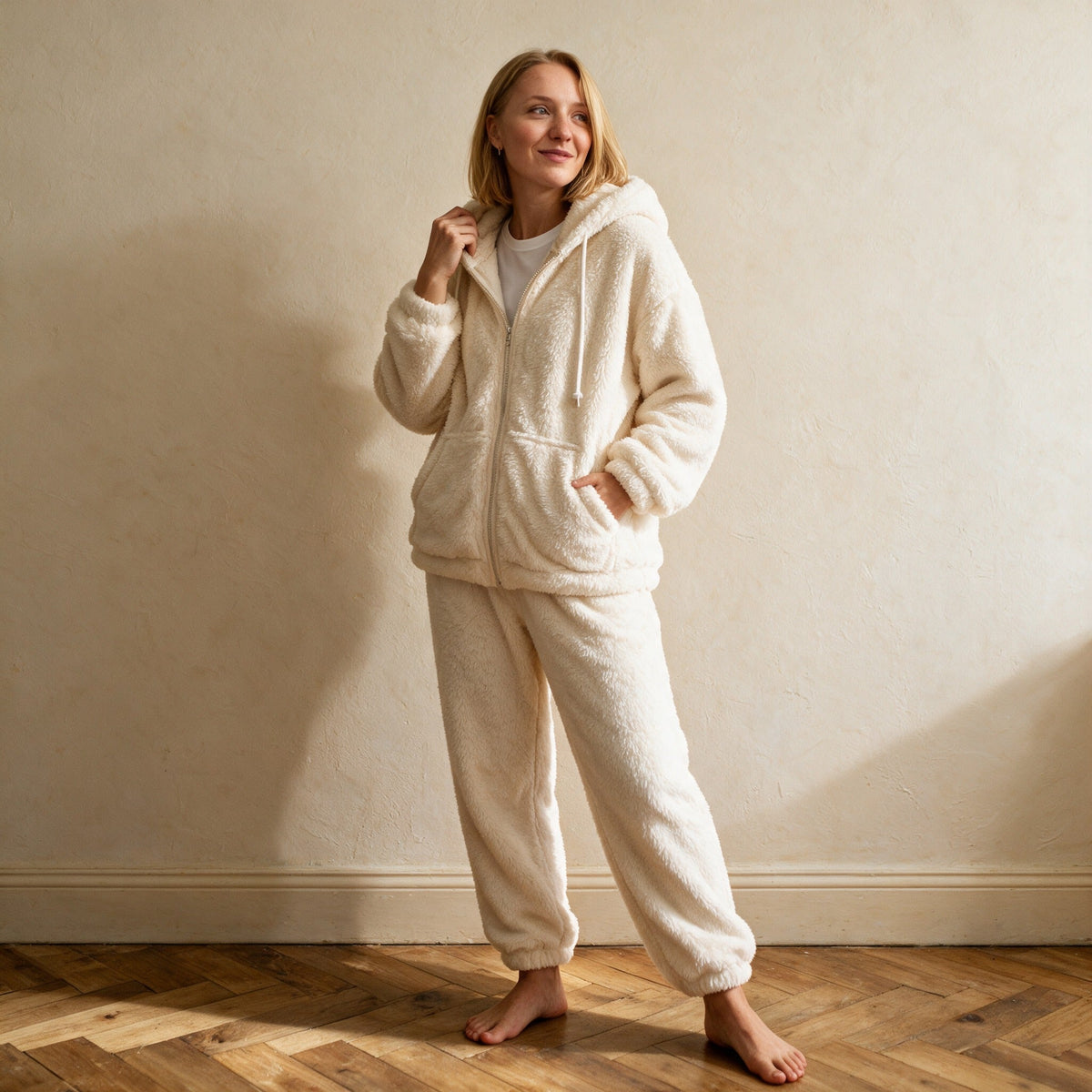 Tenue d'intérieur polaire pour femme - Mamour